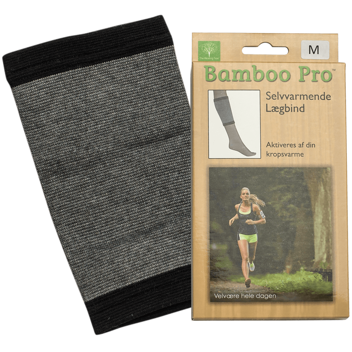 Bamboo Pro Vadbensskydd Självuppvärmande | Str. M