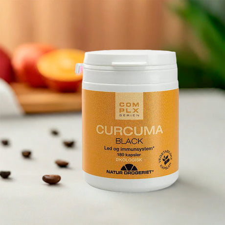 Natur-Drogeriet Curcuma Black Eko | 180 kapslar