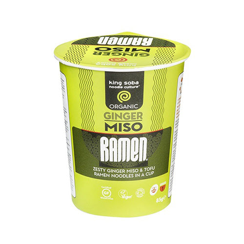 Ingefär Miso Ramen Ögonblicklig Kopp Eko