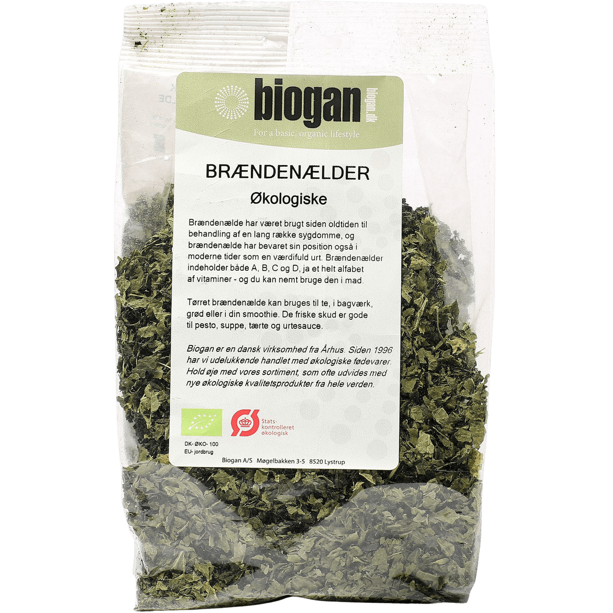 Biogan Ekologisk Brännässlor | 50 g