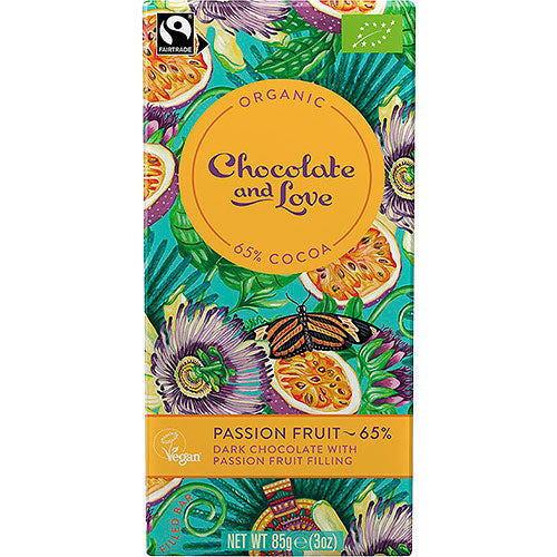 Choklad med fyllning av Passionsfrukt EKO från