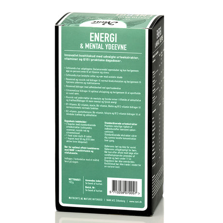 Energi/Mental Performance