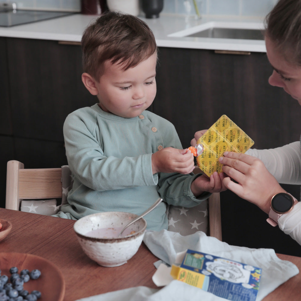 Möllers Tran Omega-3 Fisk Jordgubb