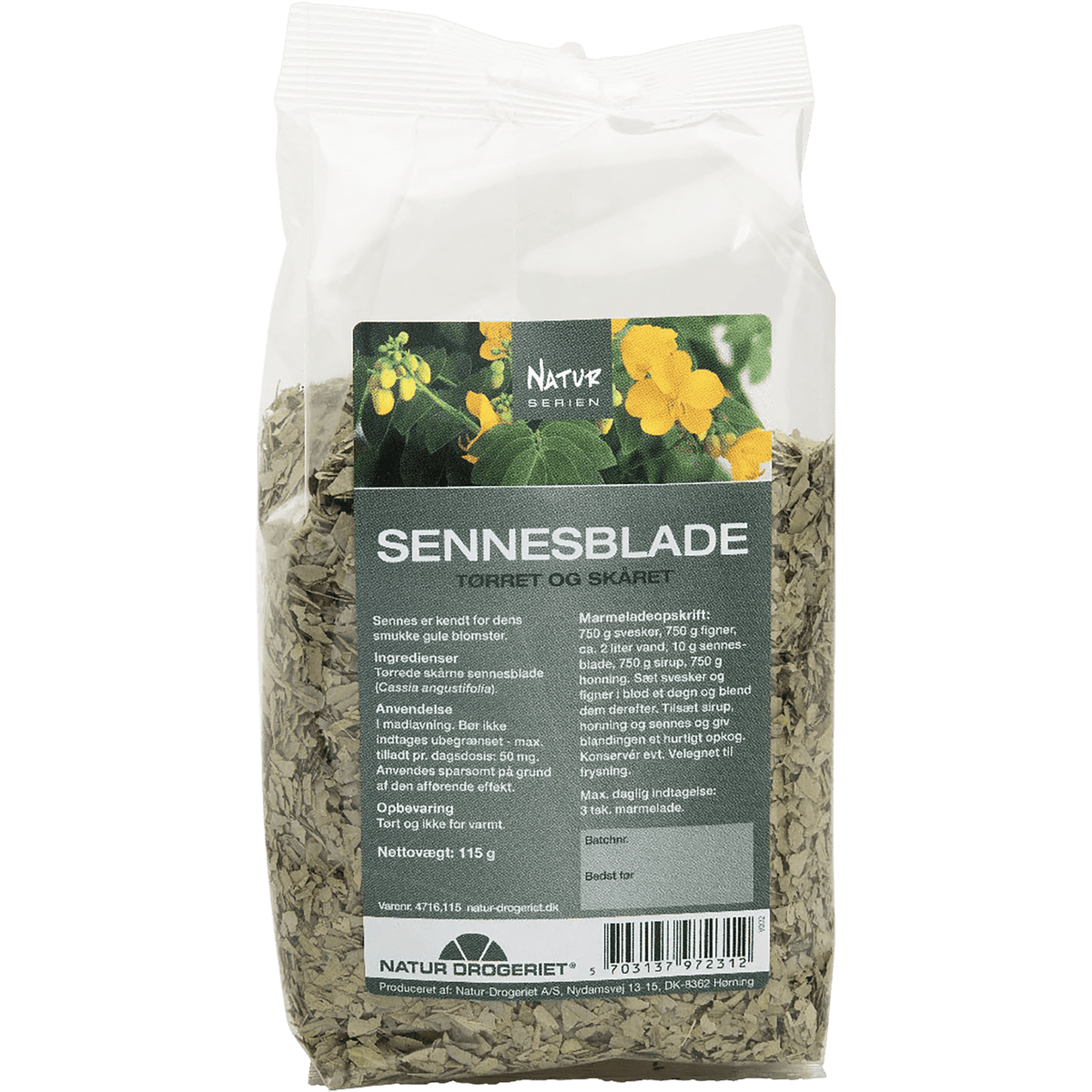 Natur-Drogeriet Sennablad | 115 g