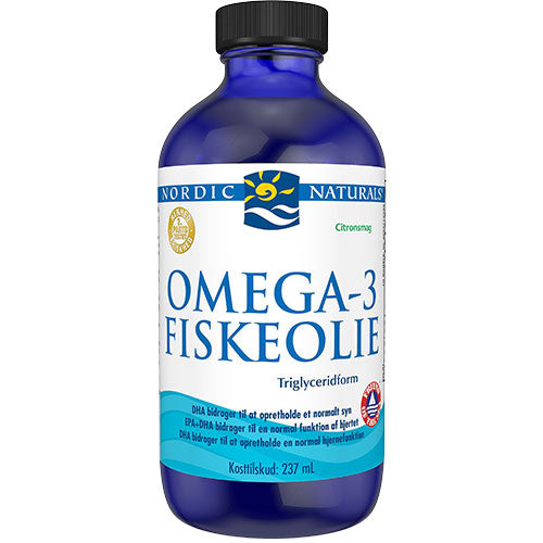 Omega-3 med citronsmak (flytande)