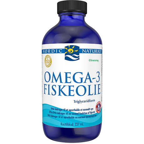 Omega-3 med citronsmak (flytande)