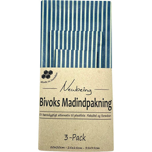 Bivoks Madindpakning Blå