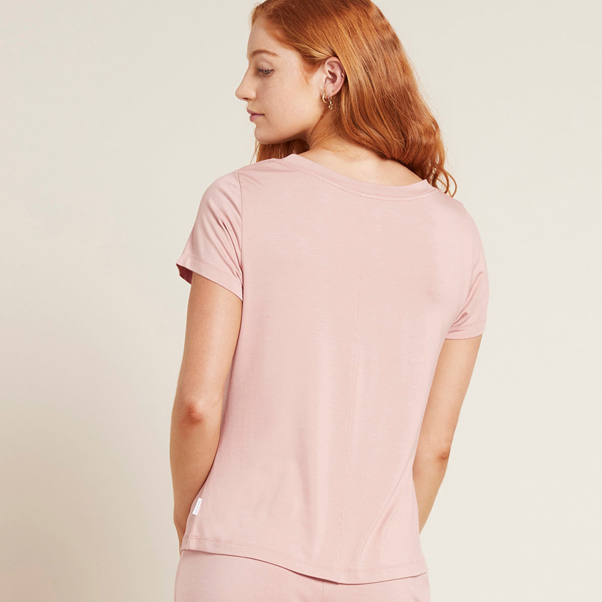 Bambu Sov T-shirt Dusty Pink