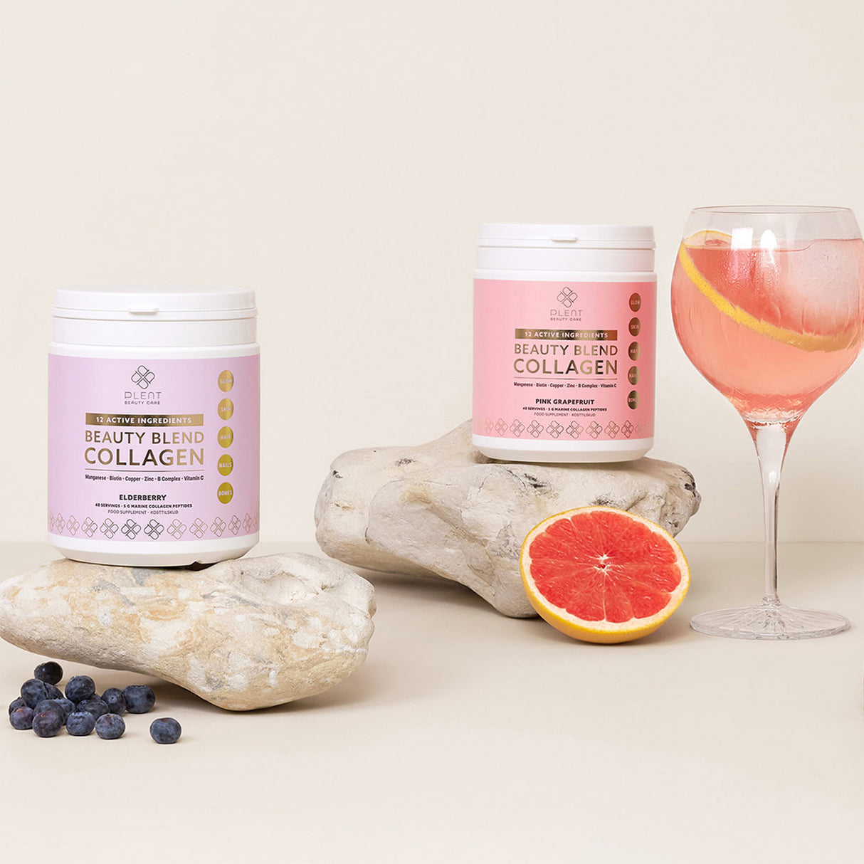 Plent Beauty Blend Collagen | Elderberry