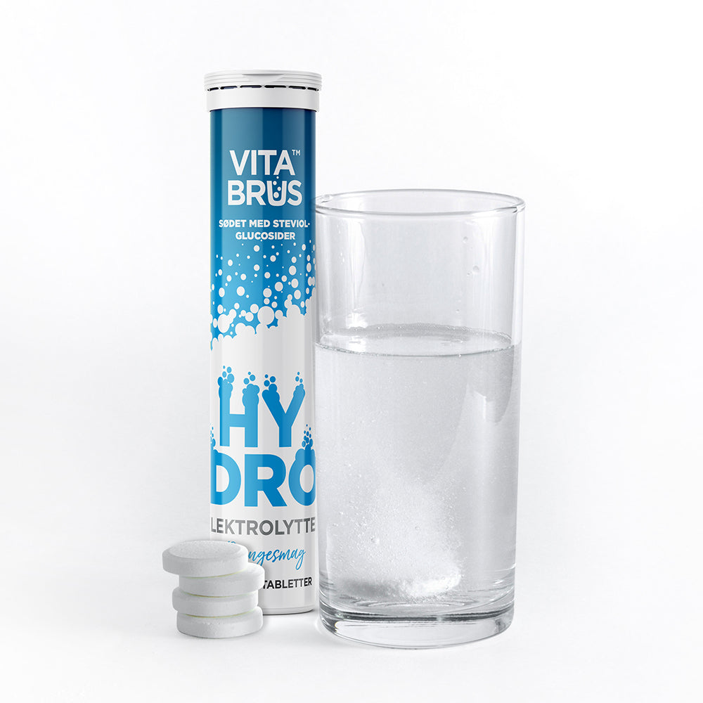 Elektrolyter Tilskott Tabletter Brus - Apelsinsmak 3-pack