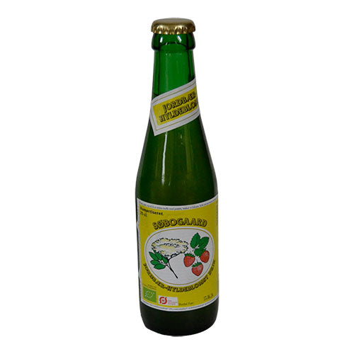 Jordgubb-fläderblomsdryck Ø