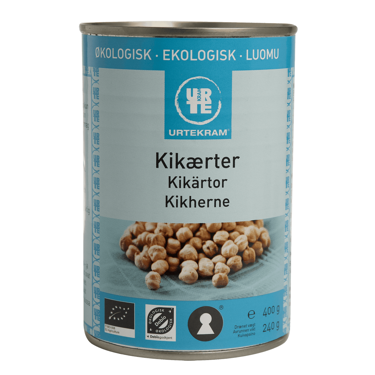 Urtekram Kikärter Ekologisk | 400 g