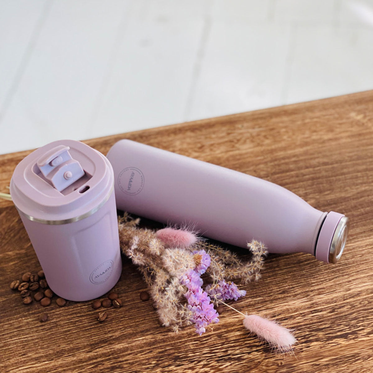 Termosmugg Rostfritt Stål Lavendel