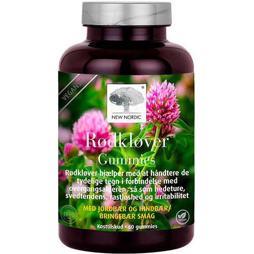 New Nordic Rödklöver Gummies | 60 tabletter