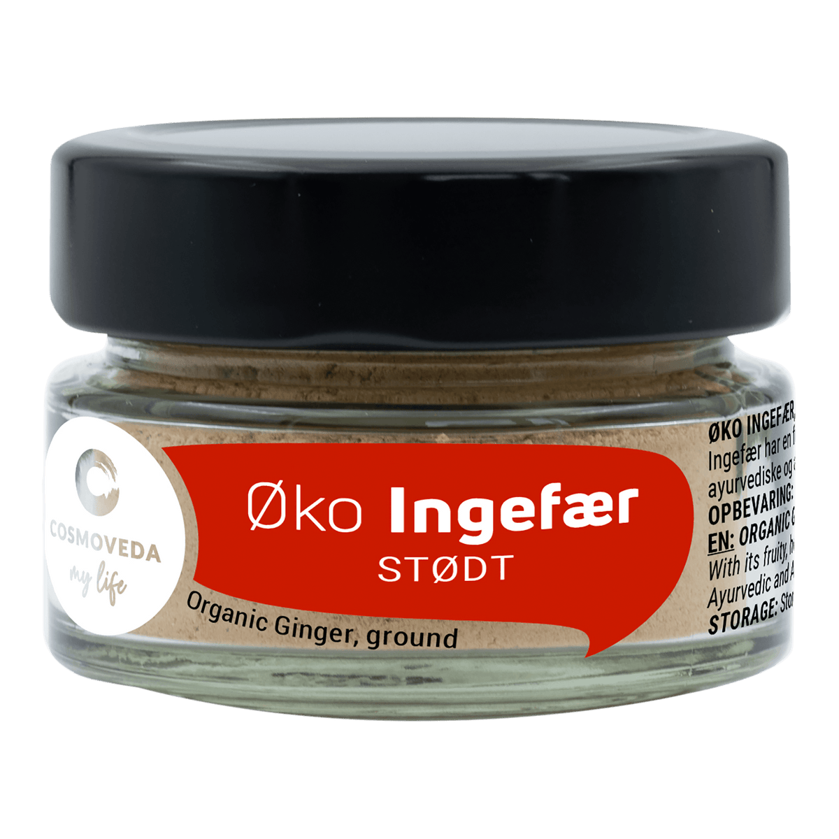 Cosmoveda Ingefära Pulver Ekologisk | 25 g