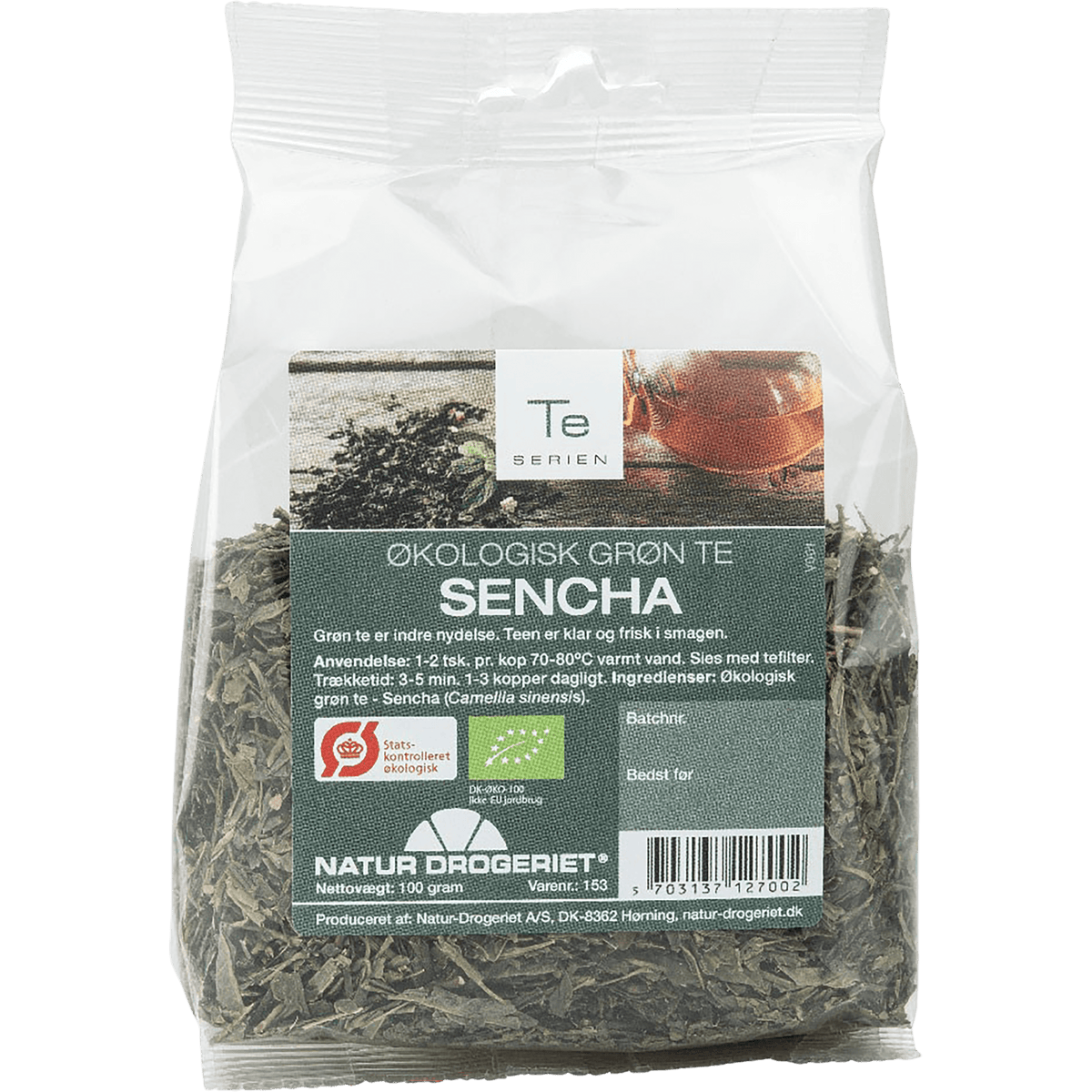 Natur-Drogeriet Grön Sencha Tea Ekologisk | 100 g