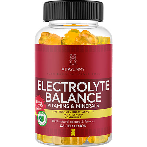 VitaYummy Electrolyte Balance (Salted Lemon) | 60 vingummi