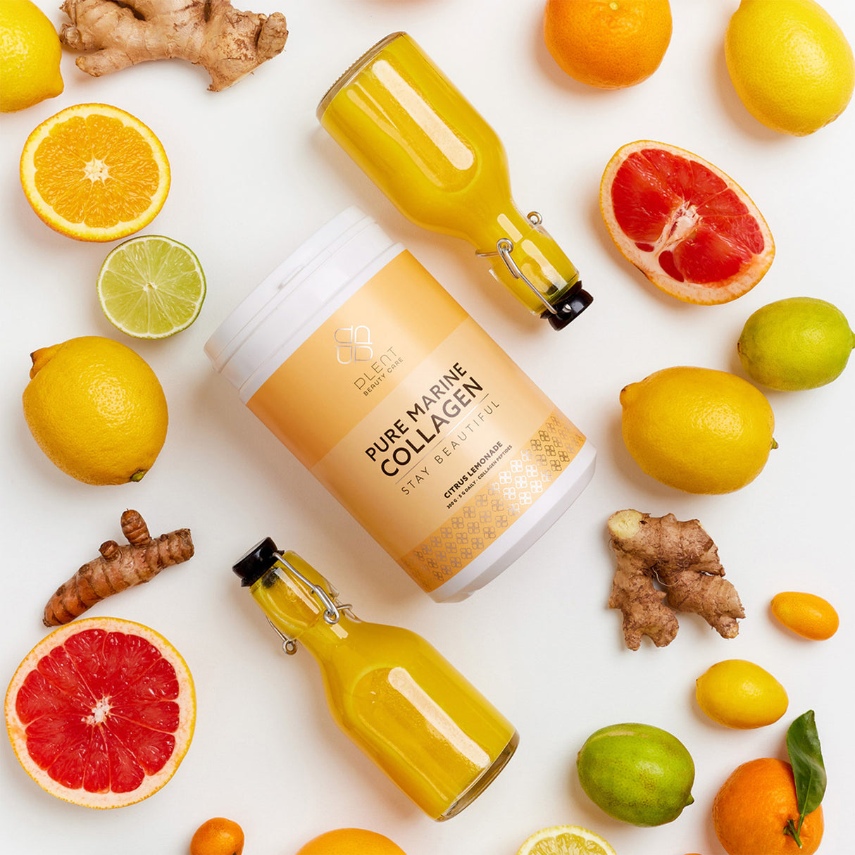 Plent Pure Marine Collagen | Lemonade