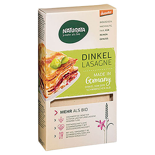 Dinkel Lasagneplattor, Ekologisk