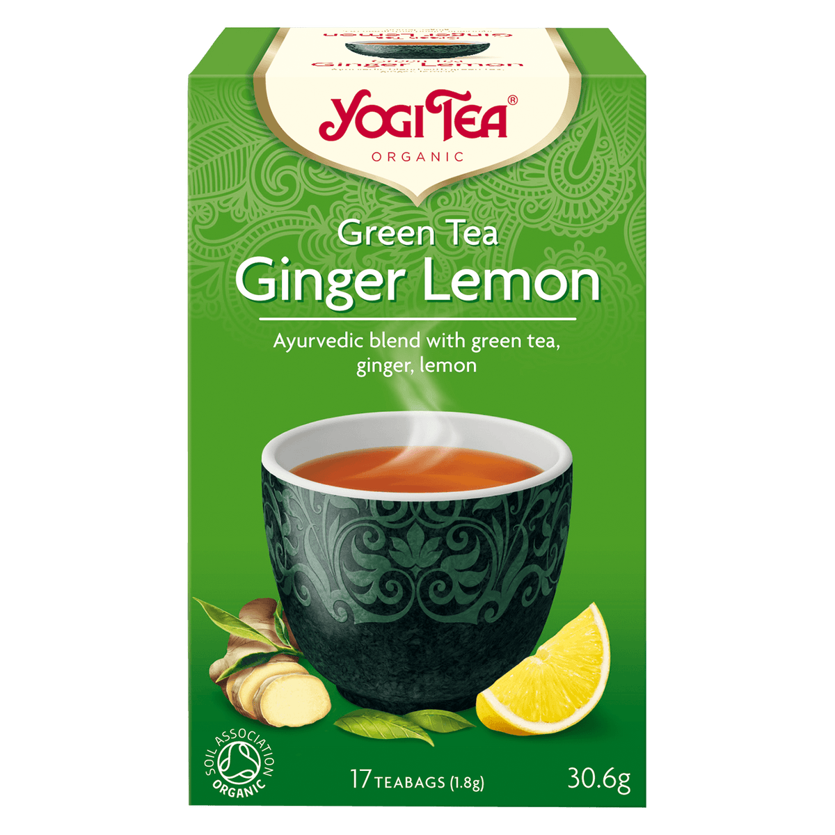 Yogi Te Ekologisk | Green Tea Ginger Lemon