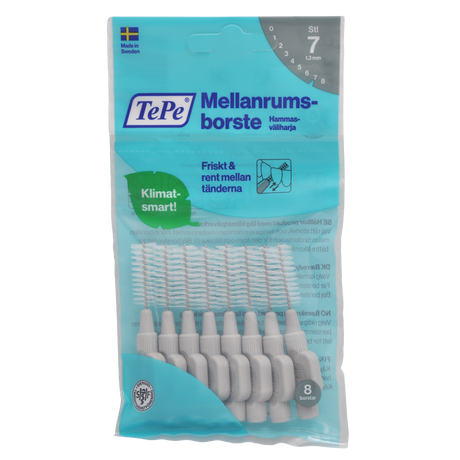 Mellanrumsborste Original 1,3 mm Grå