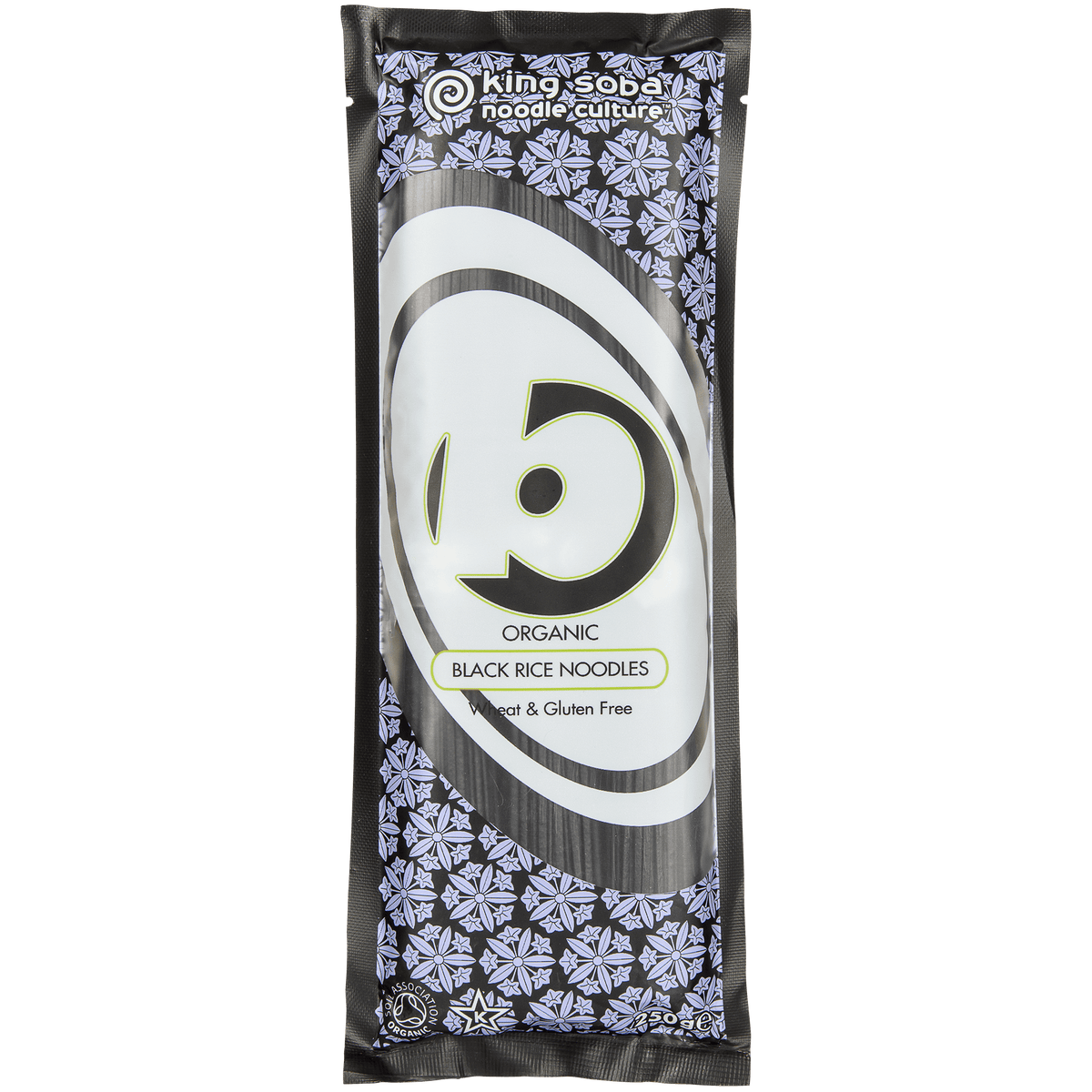 King Soba Brunt Ris & Wakame Nudlar Ekologisk Glutenfri | 250 g