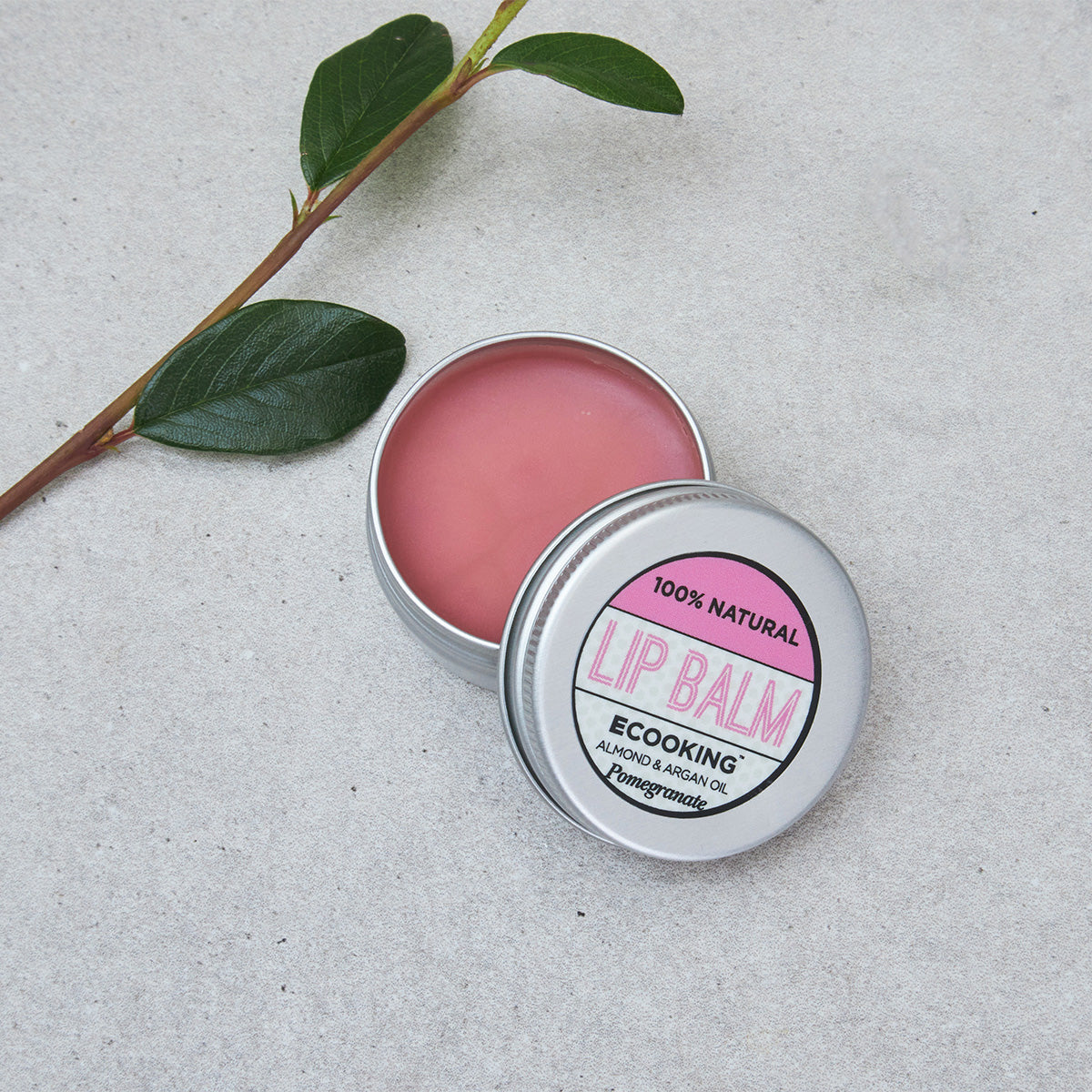 Läppbalsam Granatäpple