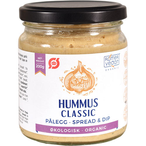 Smörgåspålägg Hummus Vitlök Citron Eko