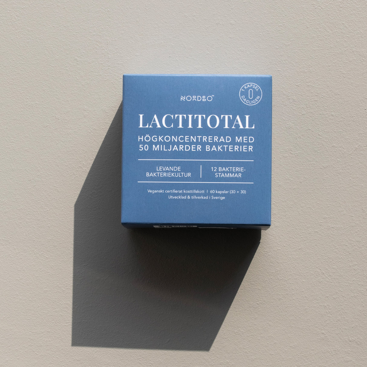 NORDBO Lactitotal 50 Mia. | 60 kapslar