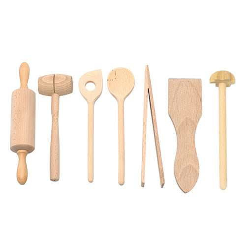 Barnens Kökset 7 St I Bokträ