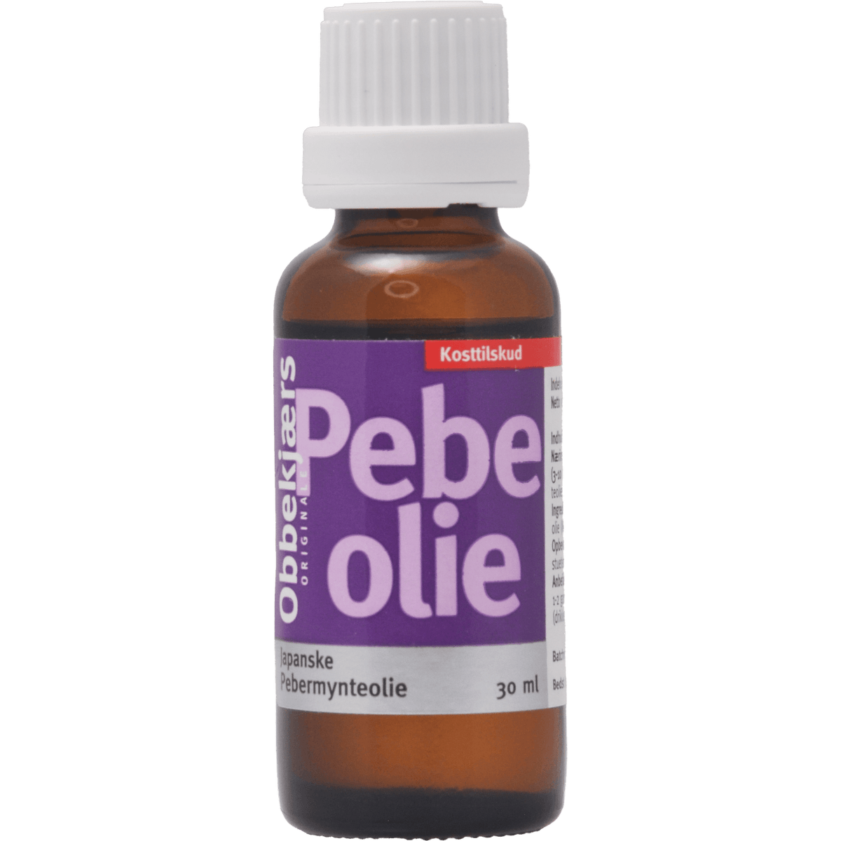 Obbekjærs Pepparmyntsolja | 30 ml