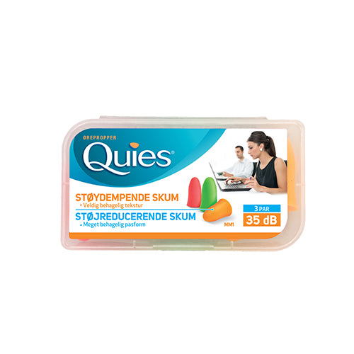 Öronproppar Skum 3 Par I En Ask