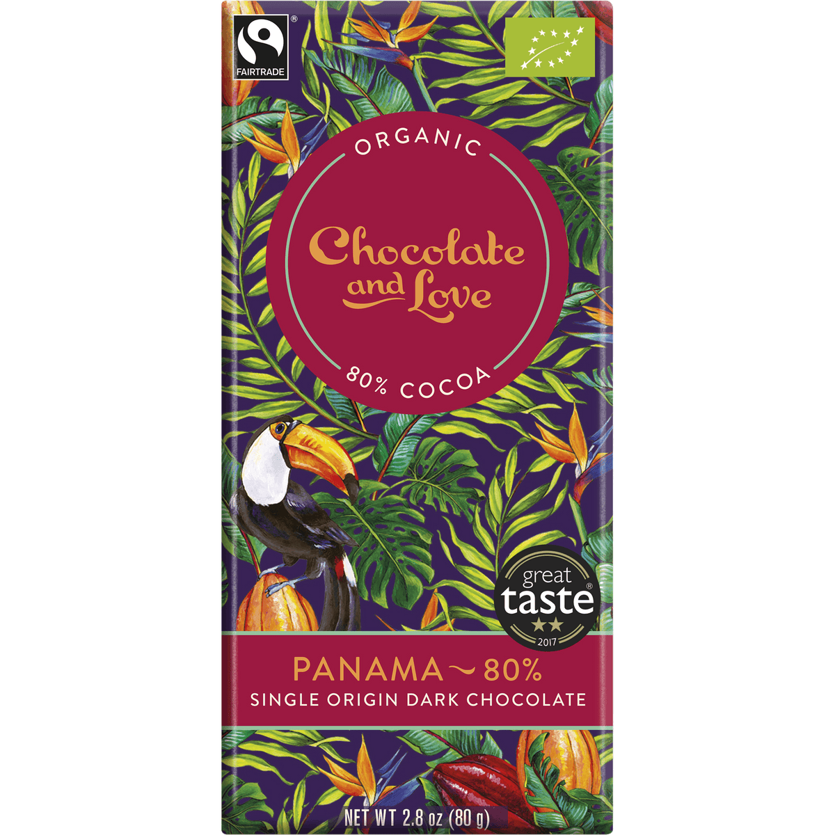 Choklad Single Origin Panama 80% Ekologisk från