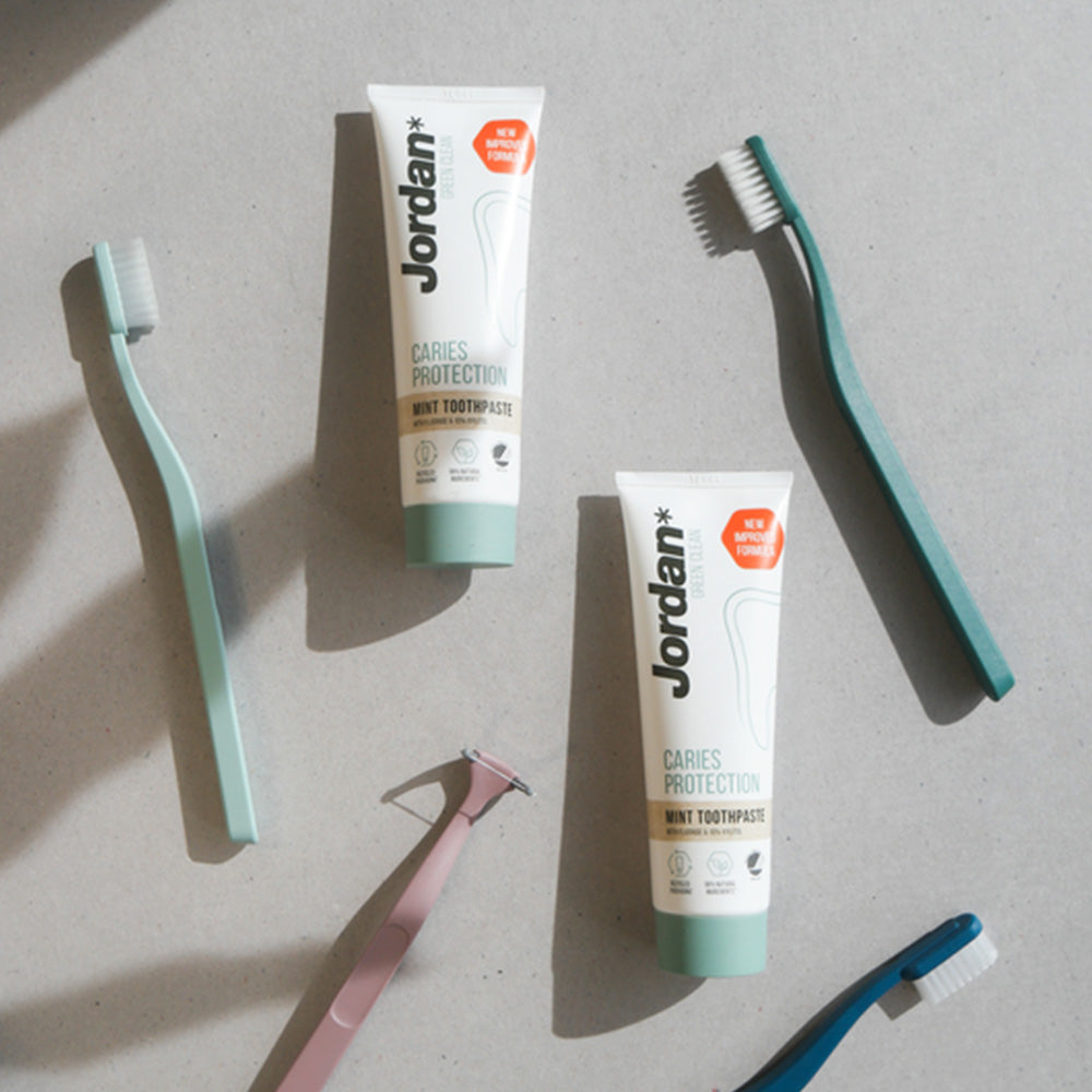 Green Clean Tandborste Medium Ass. Färger