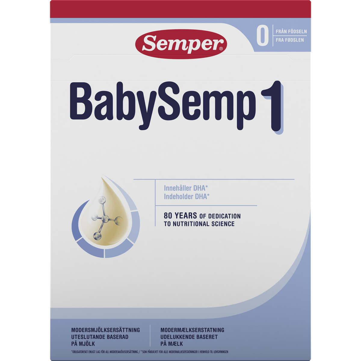 BabySemp 1 Mjölkersättning 0 mån+