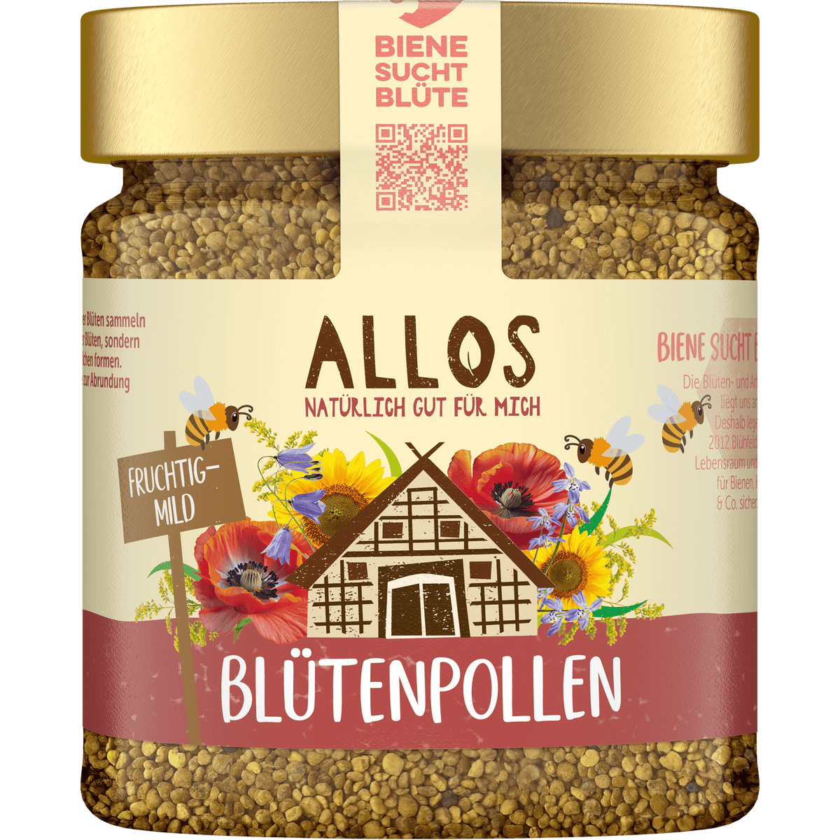 Allos Blomsterpollen Bipollen Ekologisk | 200 g