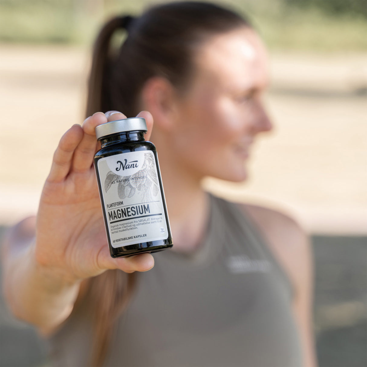 Nani Magnesium Organisk Växtform | 60 kapslar