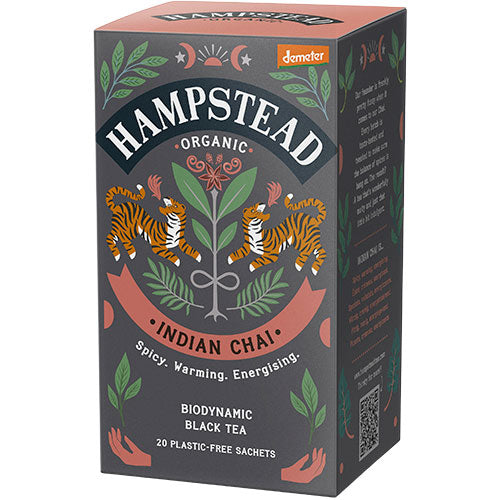 Hampstead Tea Indian Chai te EKO Demeter | 20 påsar