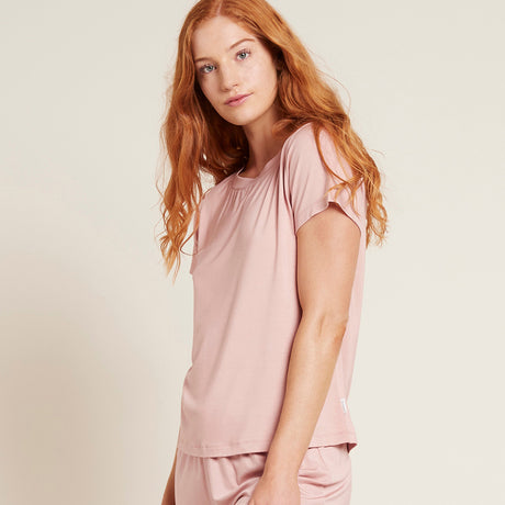 Bambu Sov T-shirt Dusty Pink