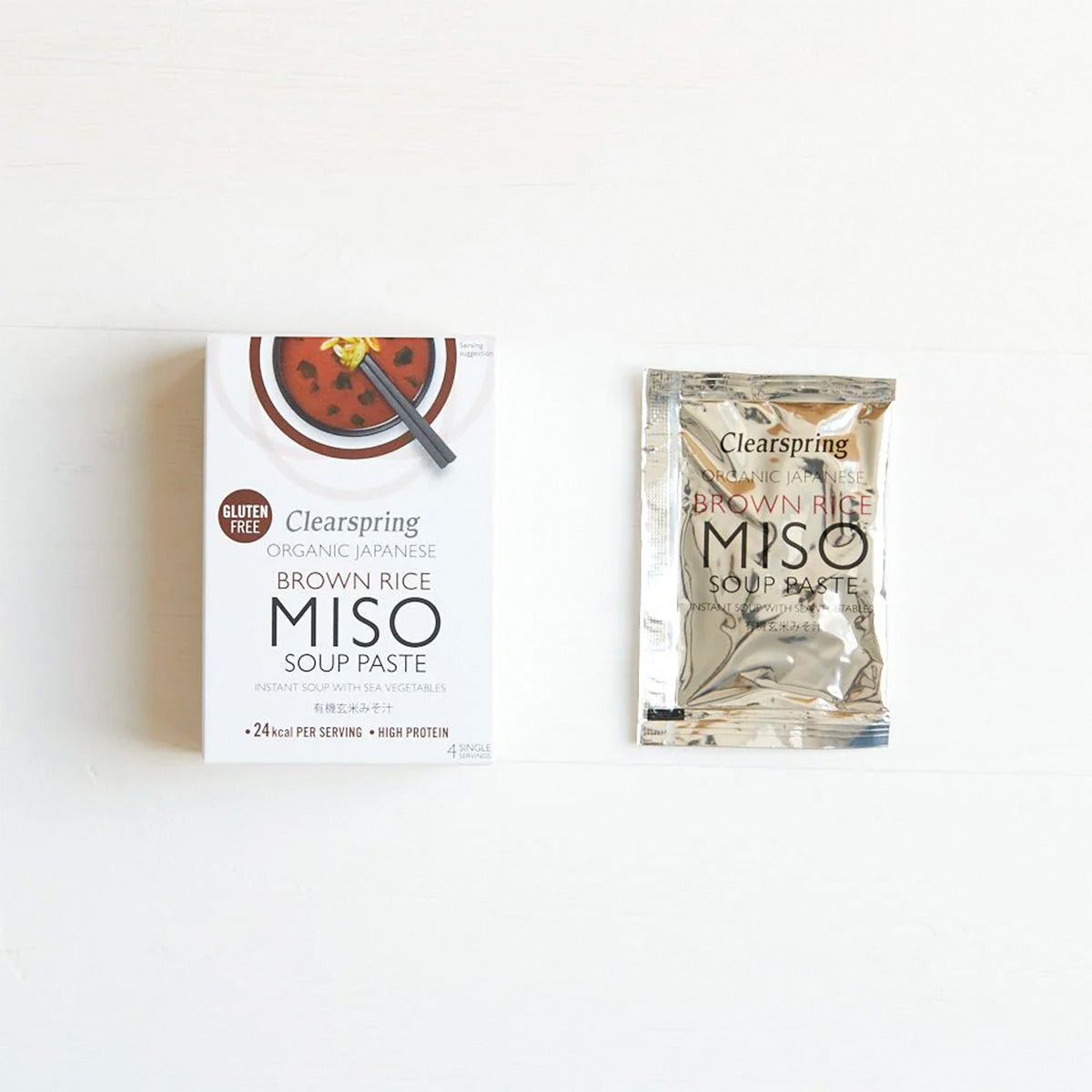 Instant Misosoppa Pasta Brown Rice EKO
