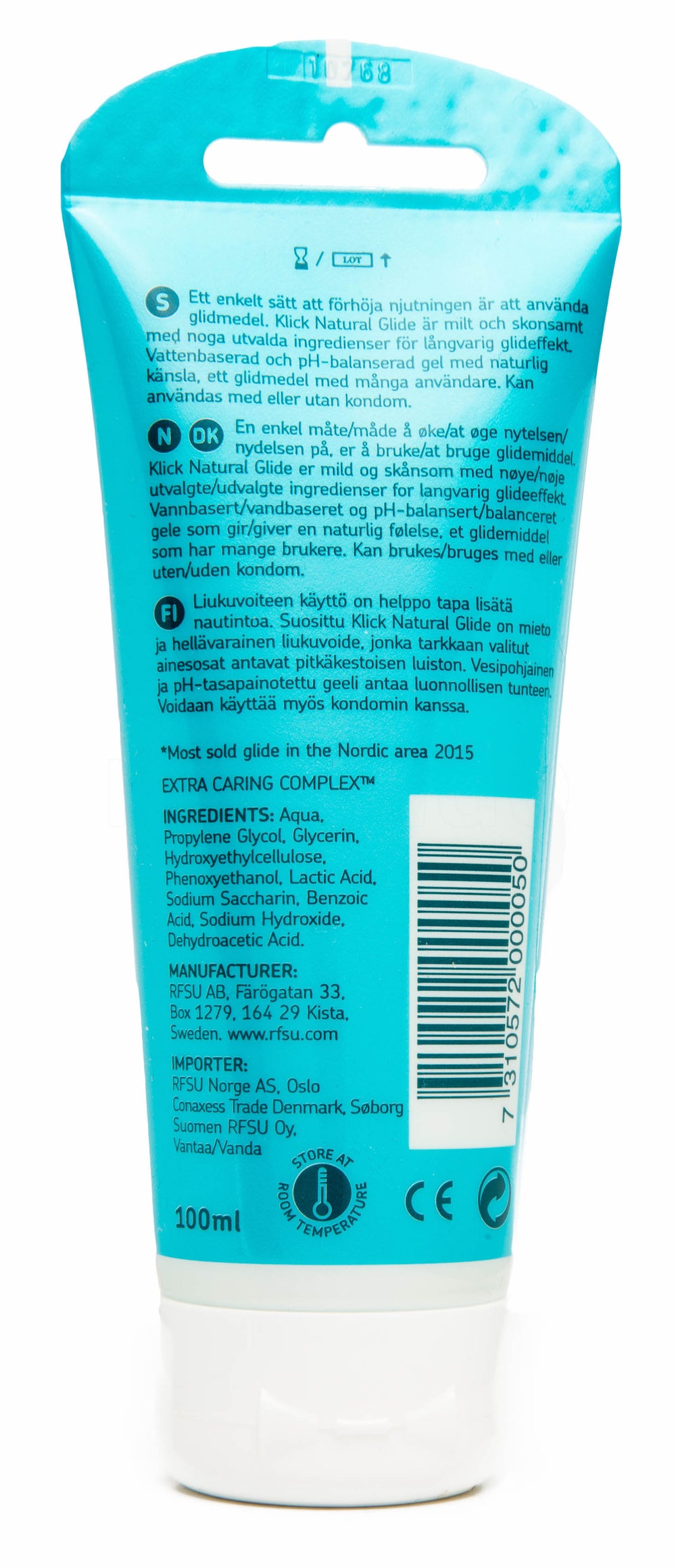 Klick Natural Glide Glidmedel