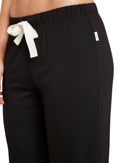 Bambu Pyjamasbyxor Dam Svarta