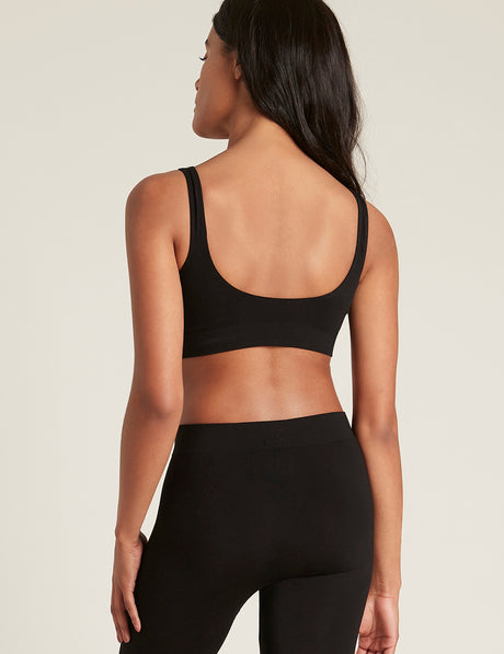 Bambu BH med Inlägg Svart