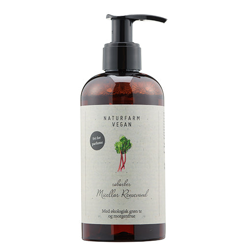 Micellar Rensevand Rabarber