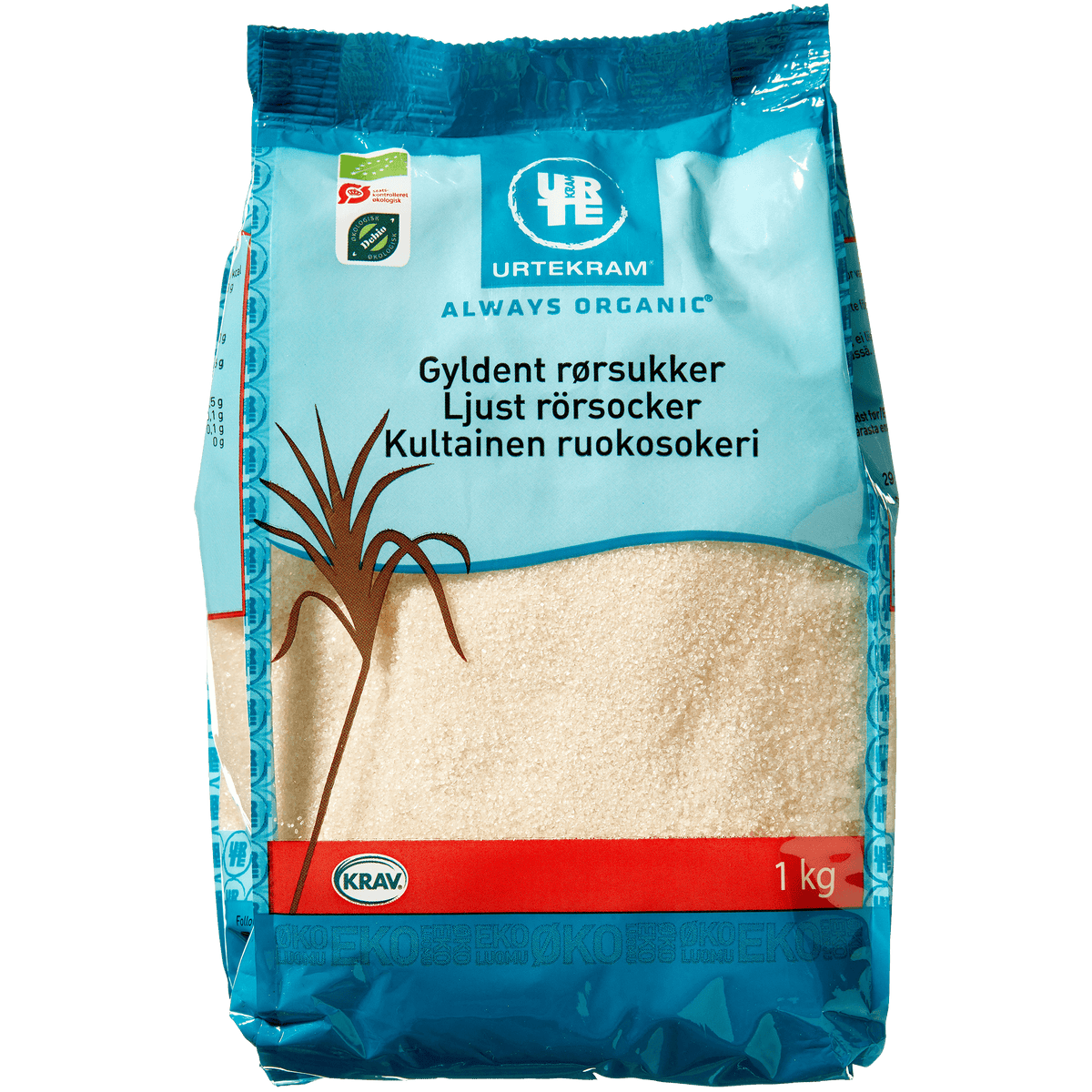 Urtekram Rörsocker Brasilien Ekologisk | 1 kg