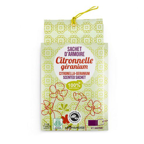 Sachet Parfumé Citronelle Geranium Fragrance
