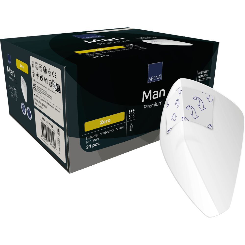Abena Man Zero Inkontinensskydd | 24 st