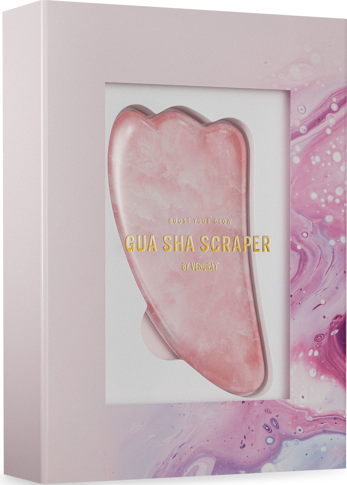 Gua Sha Sten - Rosa