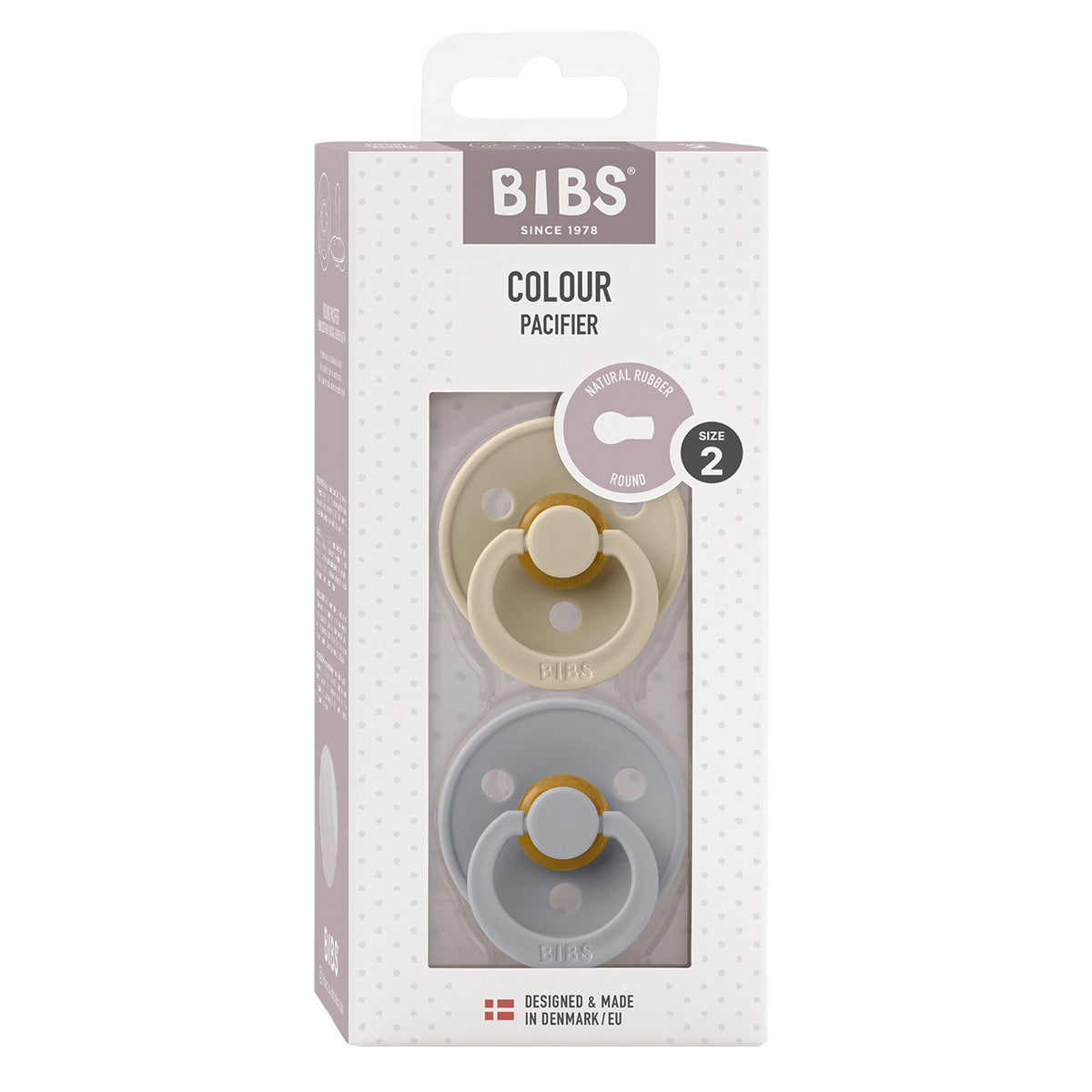 Colour Latex 6mån+ (Vanilla/Cloud) 2 st