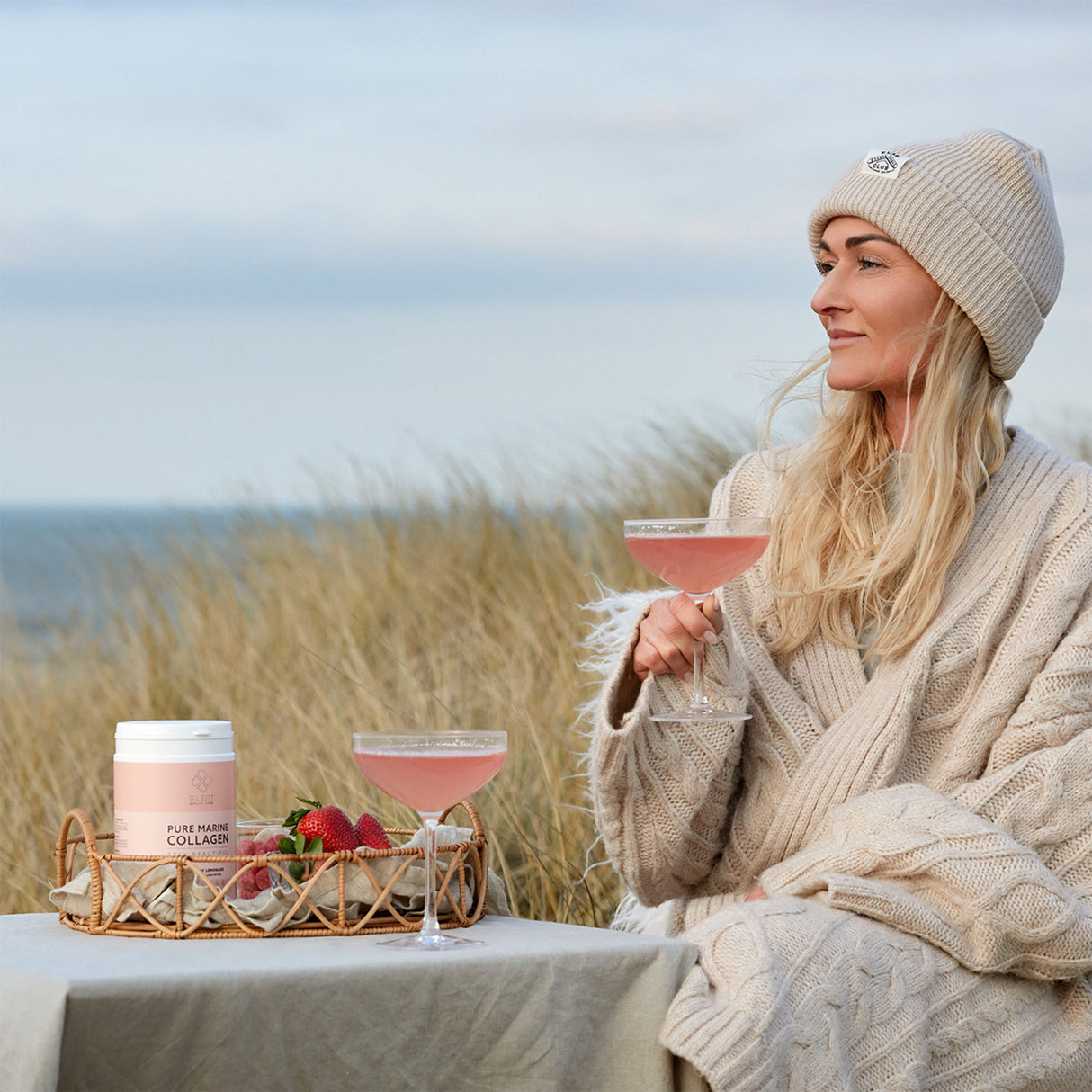 Plent Pure Marine Collagen | Strawberry Lemonade